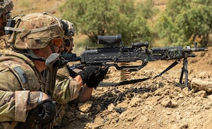 Live fire training exercise in Georgia during Agile Spirit 25