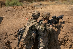 Live fire training exercise in Georgia during Agile Spirit 25