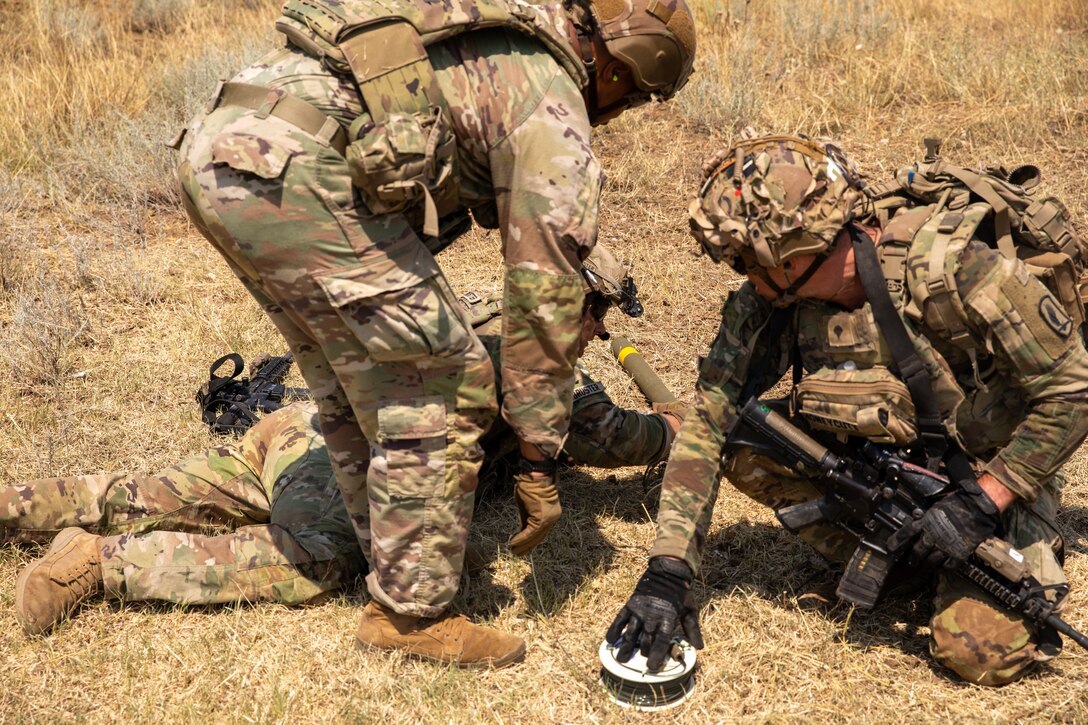 Live fire training exercise in Georgia during Agile Spirit 25