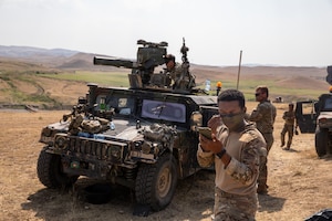 Live fire training exercise in Georgia during Agile Spirit 25