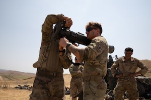 Live fire training exercise in Georgia during Agile Spirit 25