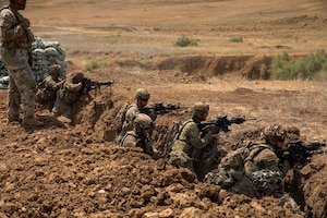 Live fire training exercise in Georgia during Agile Spirit 25
