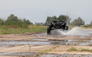 Fully autonomous tactical vehicle “ULTRA” during exercise Agile Spirit 25