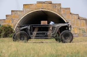 Fully autonomous tactical vehicle “ULTRA” during exercise Agile Spirit 25
