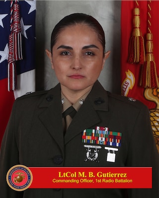 Portrait of Lt. Col. Mabel B. Gutierrez