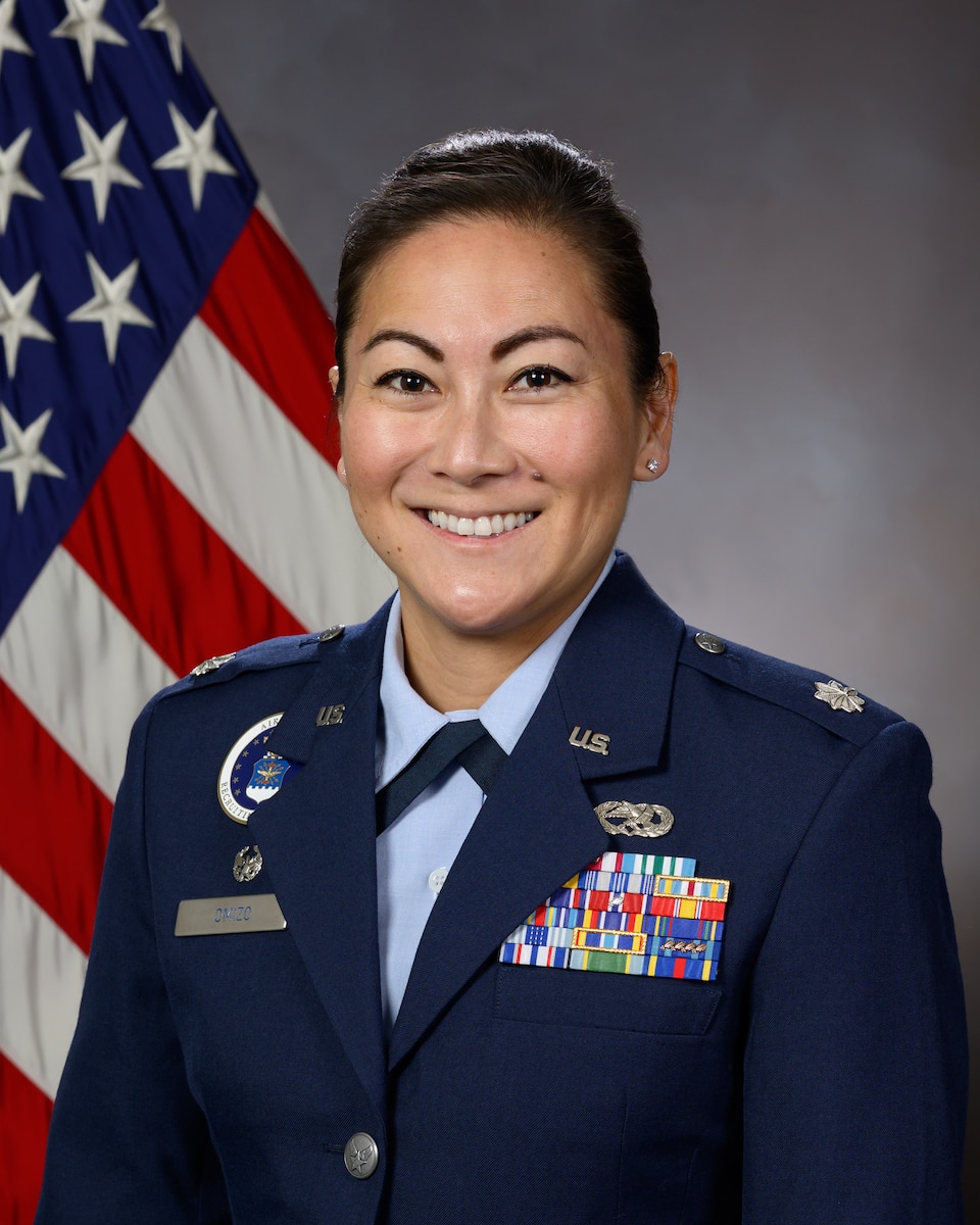 348 Recruiting Service Commander, Lt. Col. Carly Omizo