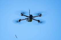 U.S. Marines with Marine Corps Advisor Company-A (MCAC-A) learn the capabilities and limitations of unmanned aerial systems (UAS) assets at Camp Upshur, Marine Corps Base Quantico, Va., May 15, 2025. Members of the Marine Corps Warfighting Laboratory support and educate MCAC-A Marines on UAS assets to increase their ability to advise and support foreign security forces. (U.S. Marine Corps photo by Connor Taggart)