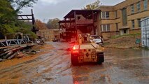 The Marine Corps Warfighting Laboratory executed a Manned and Unmanned Teaming Limited Operational Assessment (MUM-T LOA) at Muscatatuck Urban Training Center (MUTC), Indiana. The MUM-T LOA aimed to effectively combine robotics, sensors, manned/unmanned vehicles, and dismounted Marines with the goal of achieving greater mission effectiveness through enhanced situational awareness, greater lethality, improved survivability, and logistics sustainment. The event included controlled platoon and company-sized scenarios comprised of twenty-five total events, executed by Marines assigned to Echo Company, 2nd Battalion, 6th Marine Regiment.