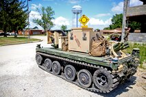 The Marine Corps Warfighting Laboratory executed Project Metropolis II ,a Dense Urban Operations limited operational experiment 2019 (DUO19) at Muscatatuck Urban Training Center (MUTC), Indiana. The event aimed to effectively combine robotics, sensors, manned/unmanned vehicles, and dismounted Marines with a focus on improving Marines' ability to sense and locate the threat, observing their speed of decision making and speed of action, and determining their lethality when employing traditional and surrogate equipment versus an enemy force in a dense urban environment. This experiment took Marines assigned to 3rd Battalion, 8th Marine Regiment, a squad-sized element from 1st Battalion, 6th Marine Regiment, and British Royal Marines assigned to 8 Troop Charlie Company, 40 Commando Royal Marines. The U.S. Marines and Royal Marine Commandos were divided into 'red' force and 'blue' force and engaged each other in a live force-on-force, free-play battle within a dense urban setting.