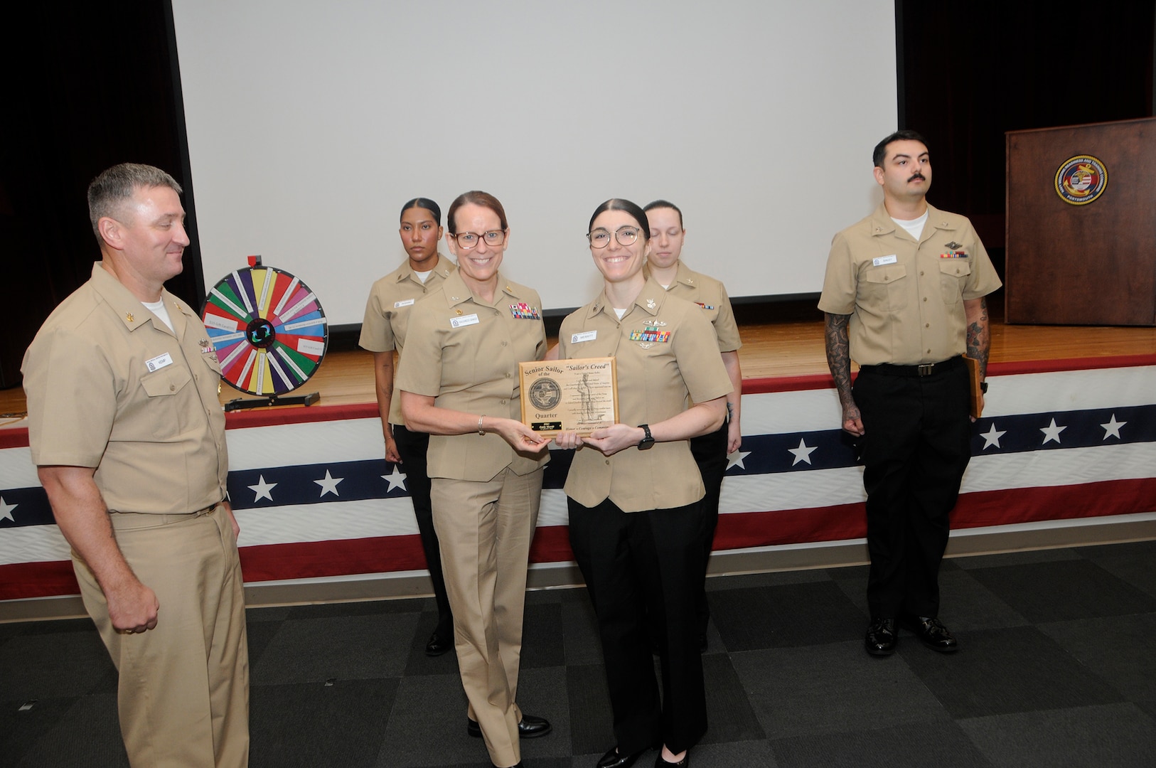 Senior Sailor of the Quarter: