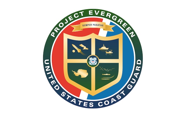 Emblem of the Coast Guard Office of Emerging Policy and Strategic Foresight (DCO-X).