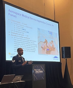 Team METC Highlights Military Medic Training at AMT Annual Meeting