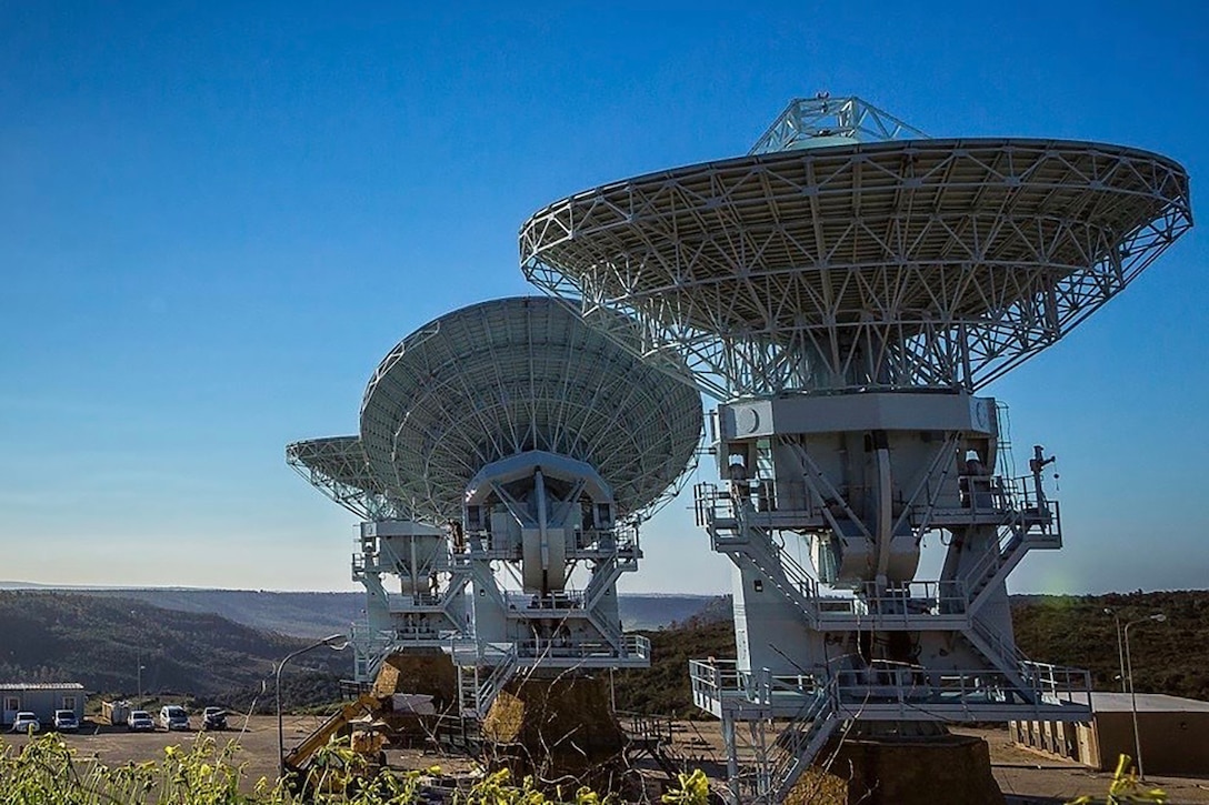Satellite dishes