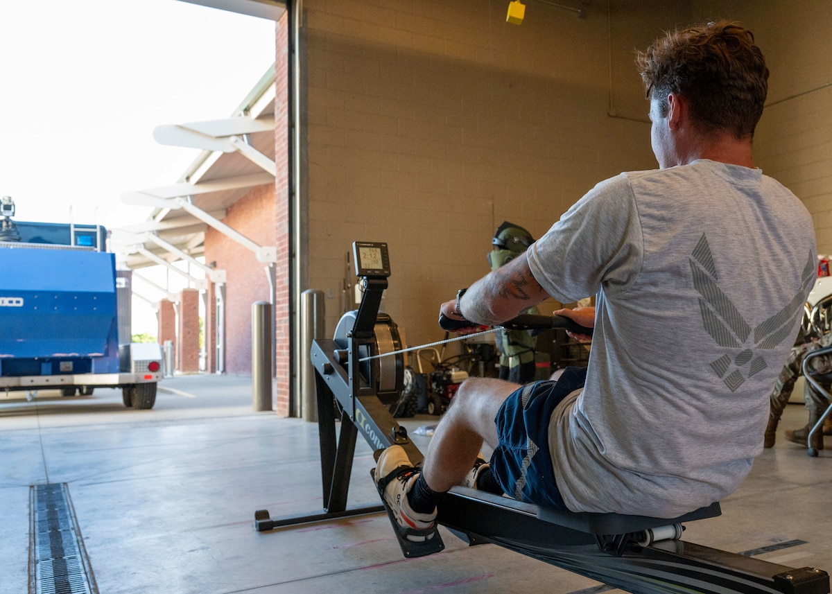 This past weekend, the 151st Civil Engineer Squadron's Explosive Ordnance Disposal (EOD) Flight became one of the first in the Utah Air National Guard to officially conduct the newly implemented Occupationally Specific Physical Fitness Assessment (OSPFA), a milestone moment that reflects a nationwide shift toward career-specific fitness standards in the U.S. Air Force.
