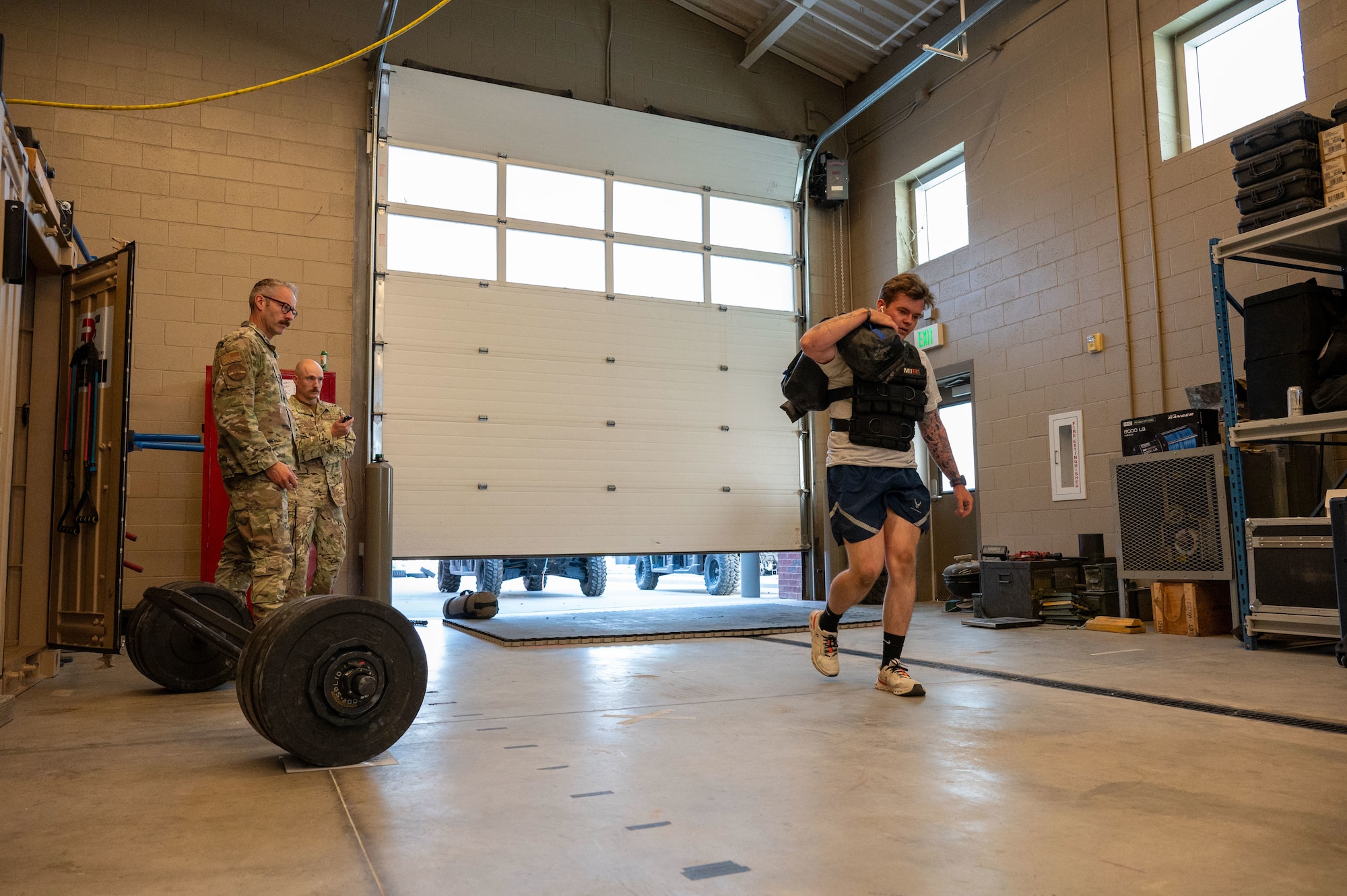 This past weekend, the 151st Civil Engineer Squadron's Explosive Ordnance Disposal (EOD) Flight became one of the first in the Utah Air National Guard to officially conduct the newly implemented Occupationally Specific Physical Fitness Assessment (OSPFA), a milestone moment that reflects a nationwide shift toward career-specific fitness standards in the U.S. Air Force.