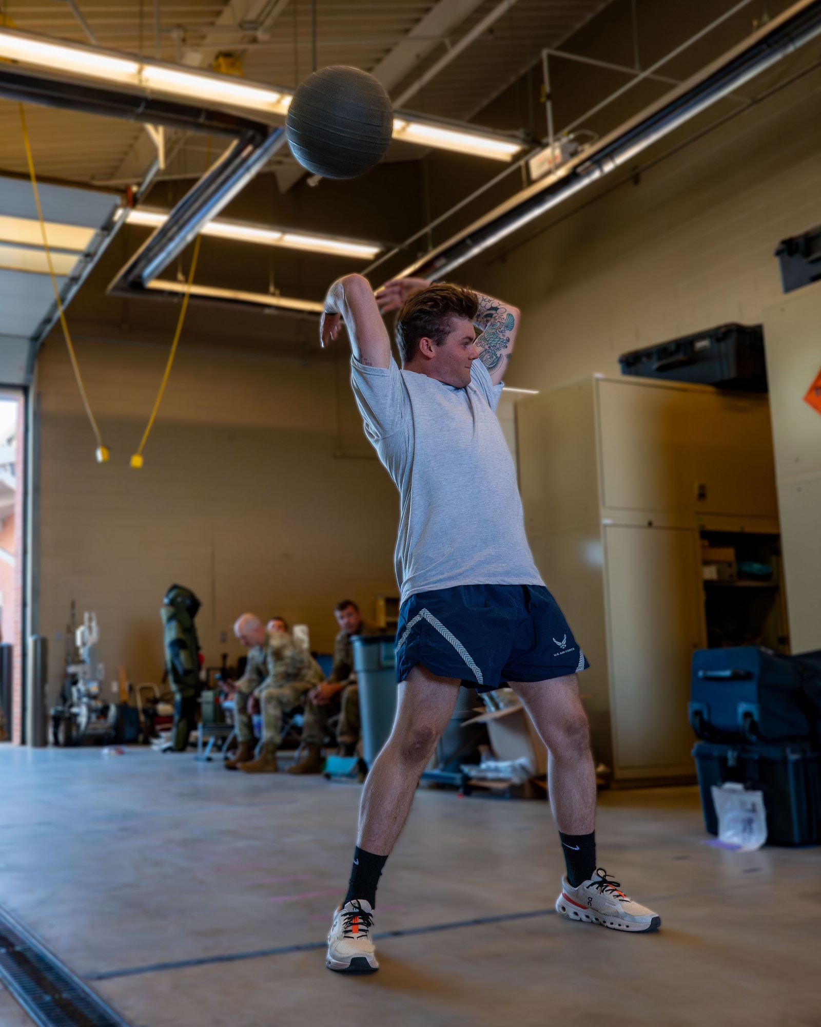 This past weekend, the 151st Civil Engineer Squadron's Explosive Ordnance Disposal (EOD) Flight became one of the first in the Utah Air National Guard to officially conduct the newly implemented Occupationally Specific Physical Fitness Assessment (OSPFA), a milestone moment that reflects a nationwide shift toward career-specific fitness standards in the U.S. Air Force.
