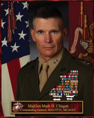 Portrait of Major General Mark H. Clingan
