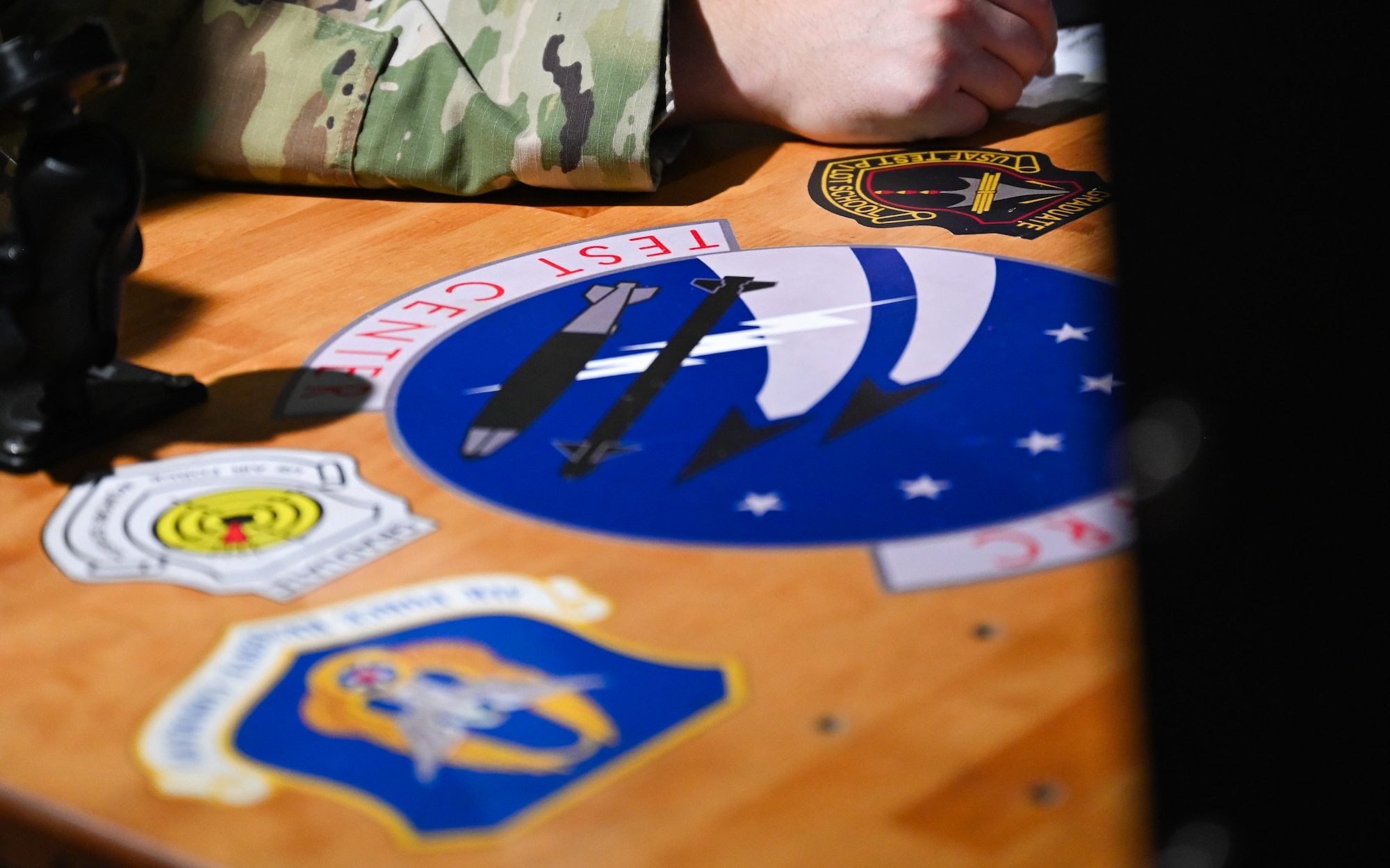 U.S. Air National Guard servicemembers assigned to the Air National Guard Air Force Reserve Component Test Center conduct preflight checks during Resolute Force Pacific 25, July 24, 2025.