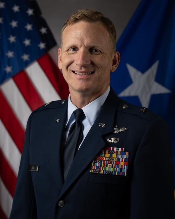 This is the official portrait of Brig. Gen. Chad R. W. Biehl.