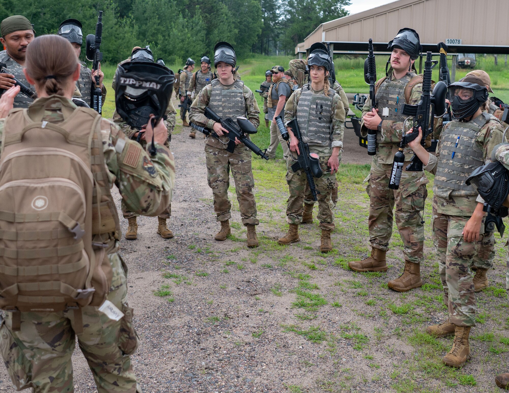 U.S. Air Force Airmen from the 133rd and 148th Medical Groups complete Tactical Combat Casualty Care (TCCC) course near Little Falls, Minn., July 23, 2025.