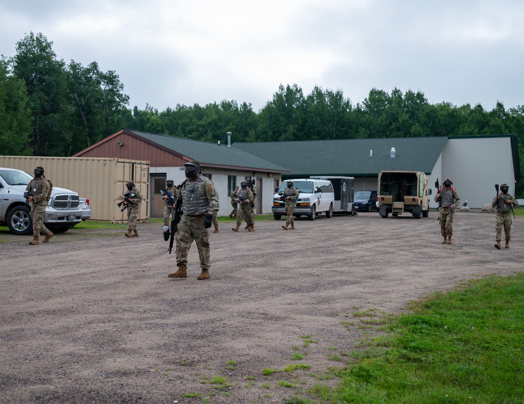 U.S. Air Force Airmen from the 133rd and 148th Medical Groups complete Tactical Combat Casualty Care (TCCC) course near Little Falls, Minn., July 23, 2025.