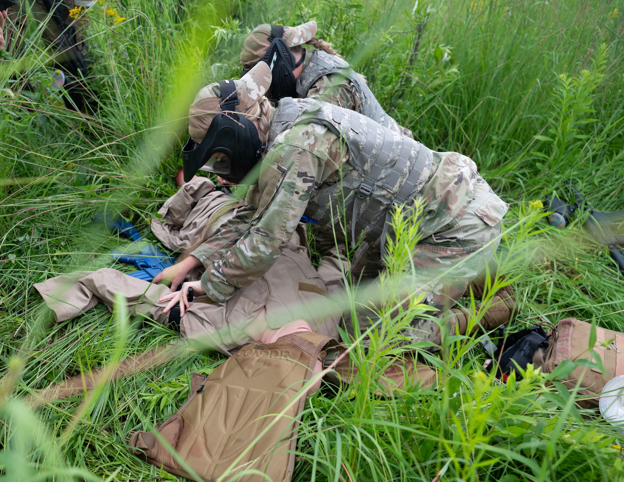 Link - Airmen and Soldiers Sharpen Lifesaving Skills During TCCC Training