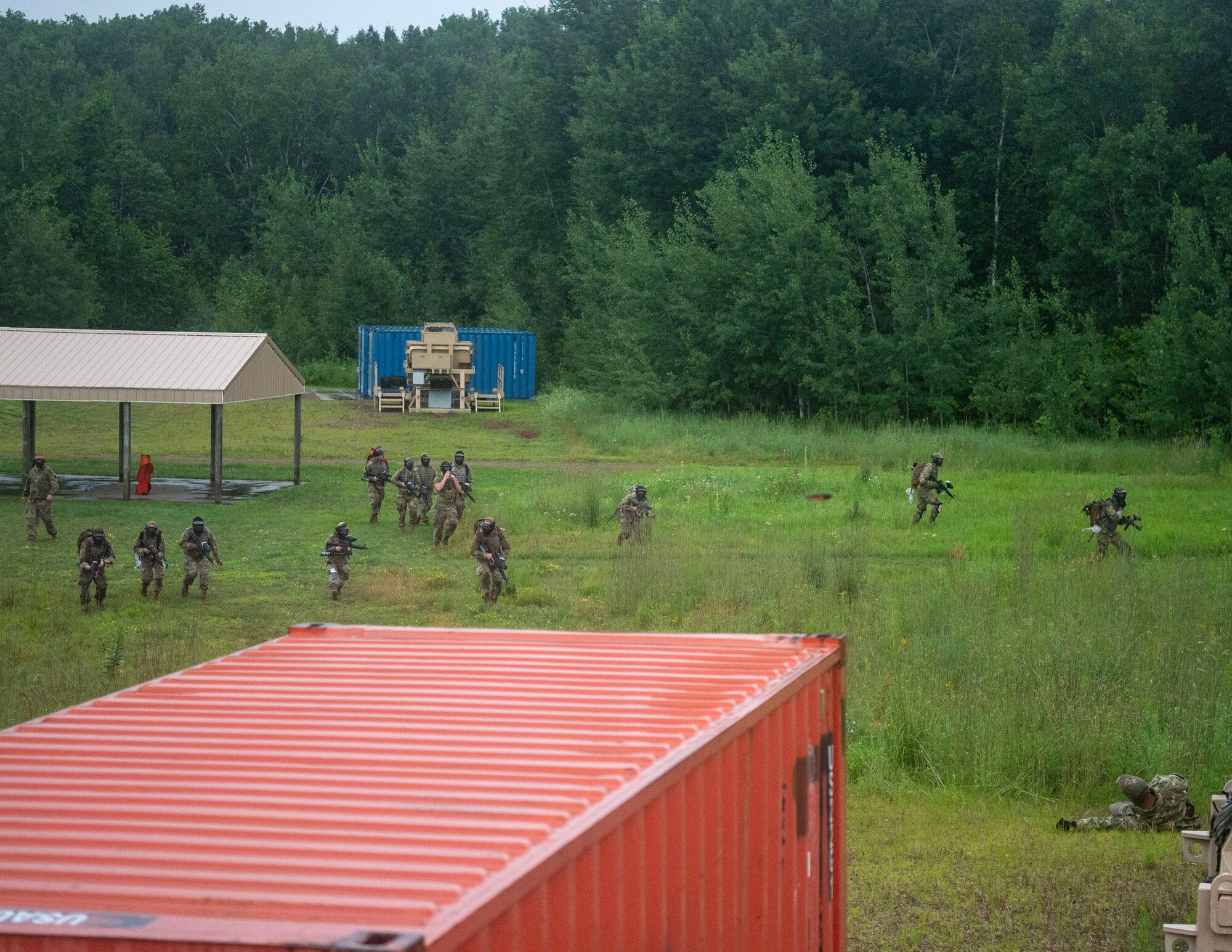 U.S. Air Force Airmen from the 133rd and 148th Medical Groups, complete Tactical Combat Casualty Care (TCCC) course near Little Falls, Minn., July 23, 2025.