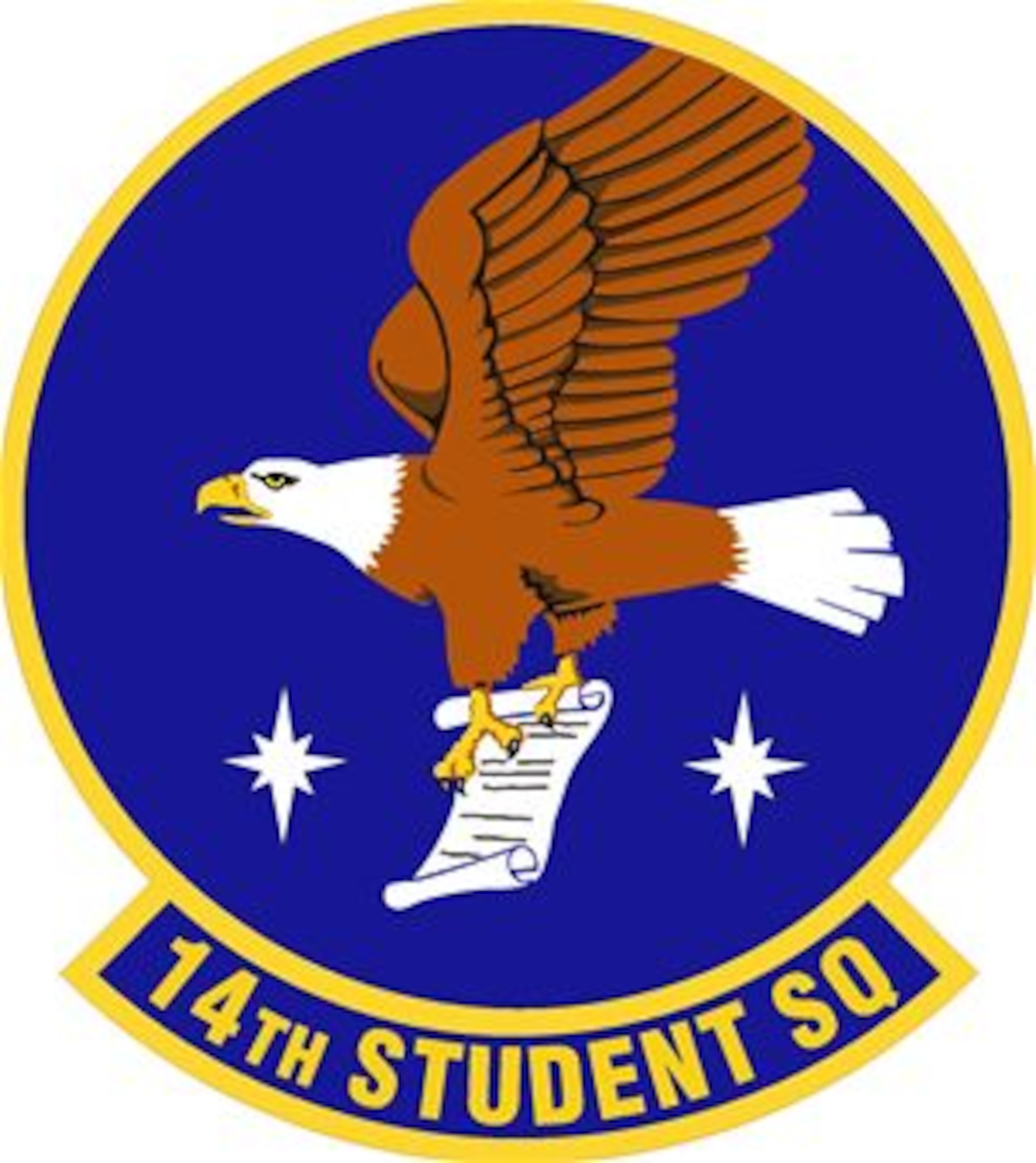 14th Student Squadron emblem.