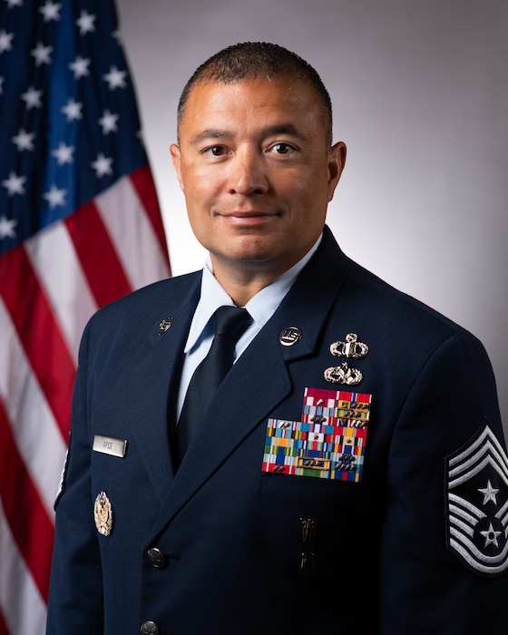 Chief Master Sergeant Joseph Arce is the Command Chief Master Sergeant of Eighteenth Air Force, Scott Air Force Base, Illinois.
