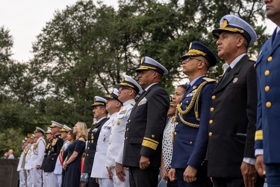 Marine Leaders of the Americas Conference 2025: Sunset Parade