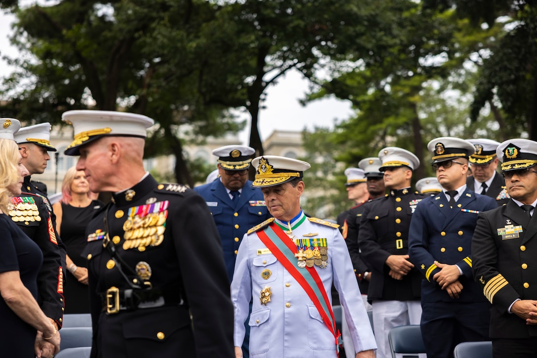 Marine Leaders of the Americas Conference 2025: Sunset Parade