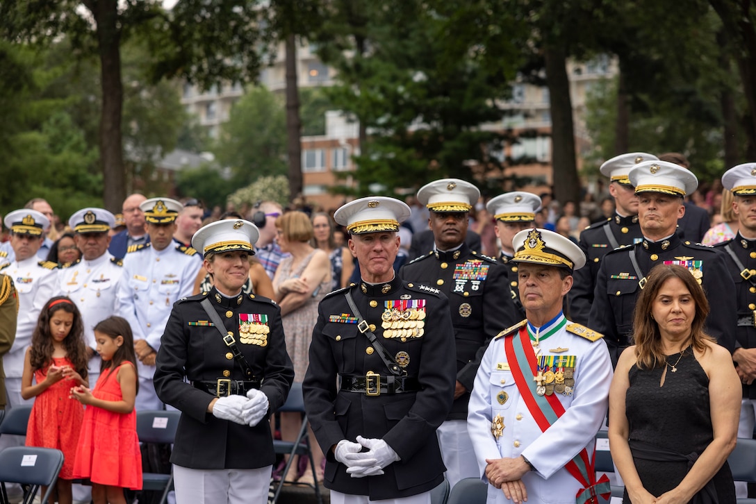 Marine Leaders of the Americas Conference 2025: Sunset Parade