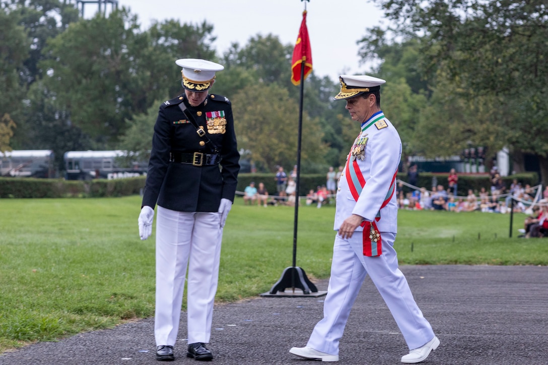 Marine Leaders of the Americas Conference 2025: Sunset Parade