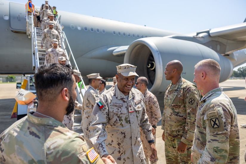 U.S. Army 3rd Security Assistance Brigade welcomes the United Arab Emirates Land Forces to Joint Readiness Training Center Rotation 25-10, Fort Polk, Louisiana, August 4, 2025
