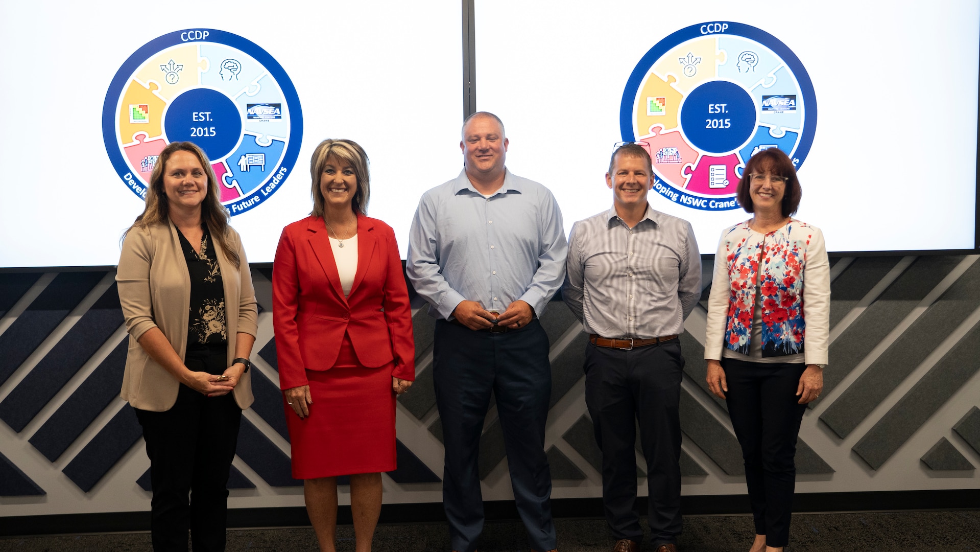 Pictured left to right (Tiffany Fizer, Dr. Angela Lewis, JR Ross, Dr. Kyle Werner, and  Lori Zipes)