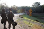 More than 230 Arkansas National Guardsmen and central Arkansas law enforcement officers trained Aug. 2, 2025