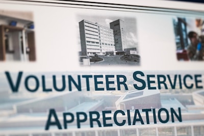 Volunteers with the 59th Medical Wing were recognized during the annual Volunteer Appreciation Luncheon at Wilford Hall Ambulatory Surgical Center, Joint Base San Antonio-Lackland, Texas, Aug. 1, 2025.