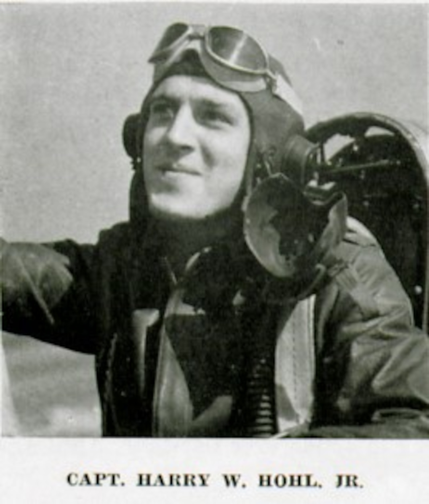 Capt. Harry W. Hohl, Jr., 404th Fighter Squadron, wounded in action, was awarded the Purple Heart.  He was awarded an Oak Leaf Cluster to the Purple Heart after he was killed in action on January 2, 1945.  (The Story of the 371st Fighter Group in the ETO)