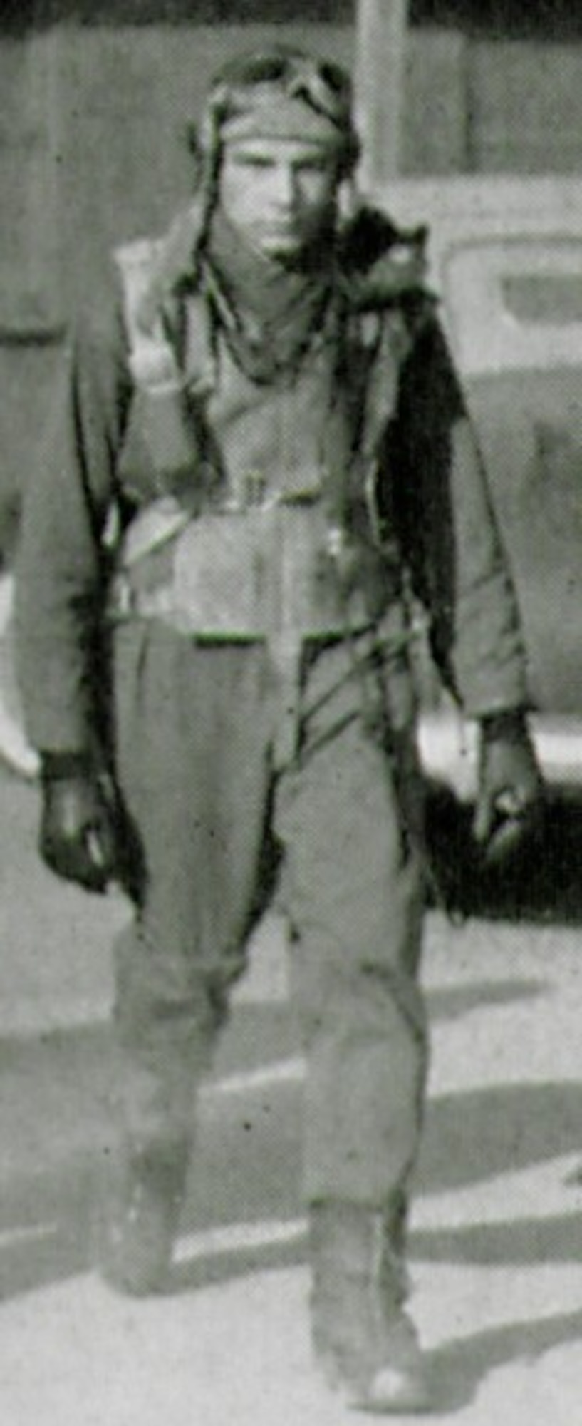 1st Lt. Henry A. Pax, 406th Fighter Squadron, wounded in action, was awarded the Purple Heart.  (The Story of the 371st Fighter Group in the ETO)