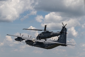 Col Paul Sheets conducted his fini flight.