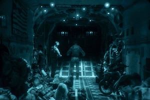 The multi-domain training is part of the Department of the Air Force’s first-in-a-generation Department-Level-Exercise series, demonstrating the capacity to execute and sustain advanced operations in contested, dynamic environments.