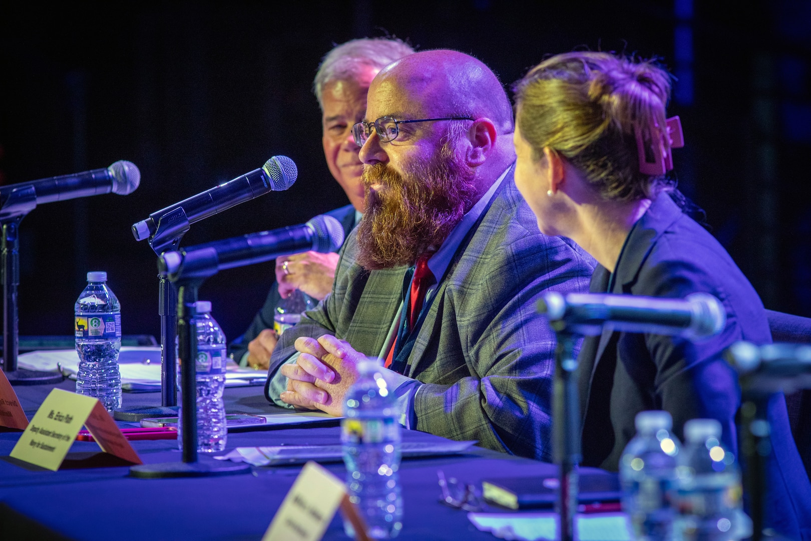 WASHINGTON, (August 7, 2025) - Mr. Matt Sermon, Direct Reporting Program Manager, Maritime Industrial Base (MIB), participated in the Strategic Panel at the Maritime Innovation Forum: Advanced Manufacturing: Innovation for Maritime Readiness, that was held at the Capital Turnaround. (U.S. Navy photo by Laura Lakeway/RELEASED)
