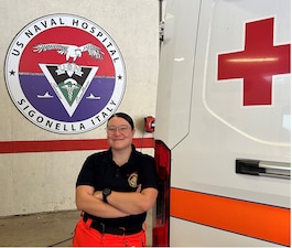 250701-N-TY711-8602 SIGONELLA, Italy (July 1, 2025) Hospital Corpsman 2nd Class Destanee Willison, assigned to Navy Medicine Readiness and Training Command (NMRTC) Sigonella, recently returned from a Global Health Engagement (GHE) assignment supporting the 2025 African Chiefs of Defense Conference in Kenya, July 1, 2025. Willison served as a critical member of a joint medical team that provided direct medical support to U.S. and partner nation forces, exemplifying the Navy’s commitment to global medical readiness and health diplomacy (U.S. Navy photo by Lieutenant Brandi Gibson)
