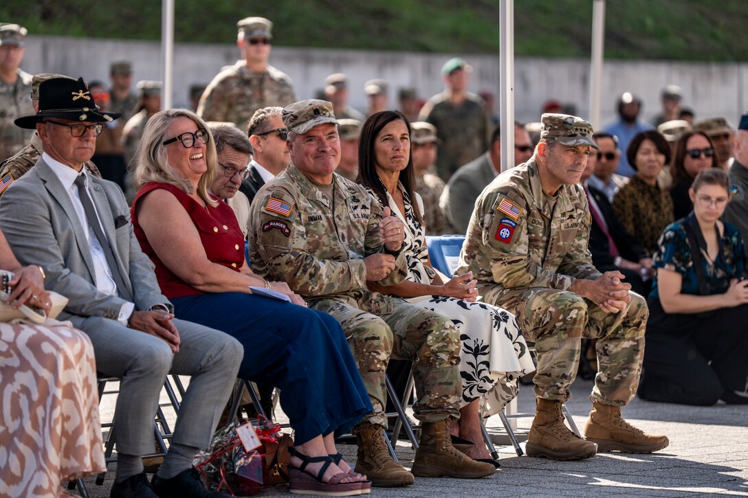 USAREUR-AF holds change of responsibility ceremony at Clay Kaserne
