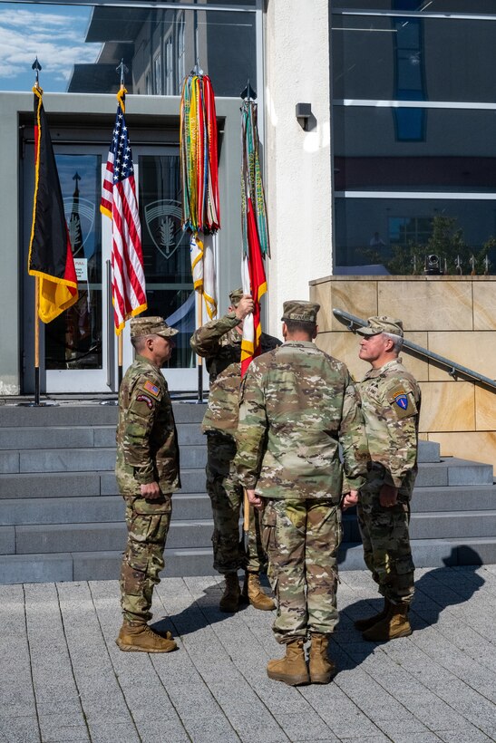USAREUR-AF holds change of responsibility ceremony at Clay Kaserne
