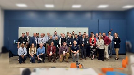Indiana Research Consortium takes strategic first step to advance hypersonics innovation. Participants photographed as a group at their hypersonics meeting.