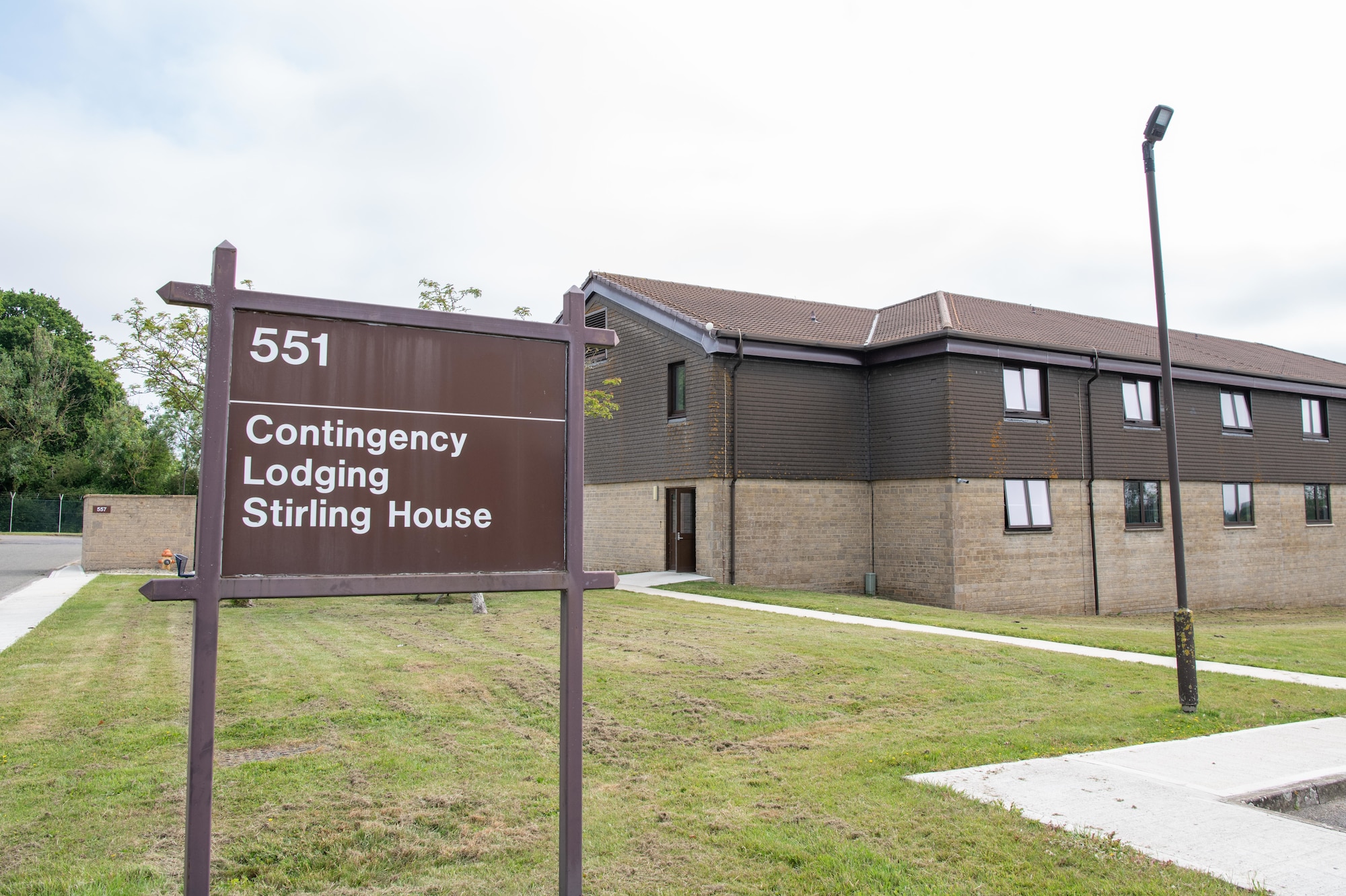 Stirling House, building 551, stands on RAF Fairford