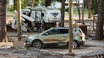 Remains of a flood in Ruidoso, NM, August 4, 2025. New Mexico National Guard units provided aid to the city of Ruidoso after Monsoon rain flooded the city.