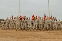 Hotel Company Eagle, Globe, and Anchor Ceremony