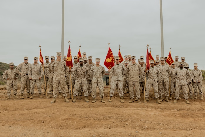 Hotel Company Eagle, Globe, and Anchor Ceremony